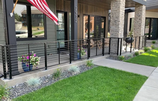 exterior cable railing